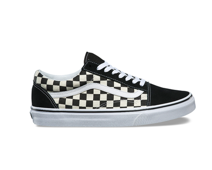 VANS OLD SKOOL (PRIMARY CHECK) BLACK/WHITE