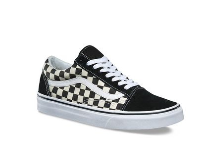 VANS OLD SKOOL (PRIMARY CHECK) BLACK/WHITE