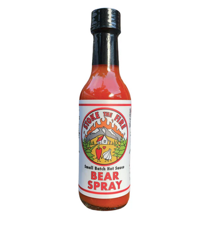 STOKE THE FIRE BEAR SPRAY HOT SAUCE