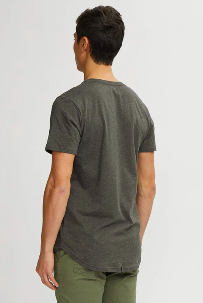 Camiseta Kuwalla Tee Eazy Scoop - Verde oliva oscuro