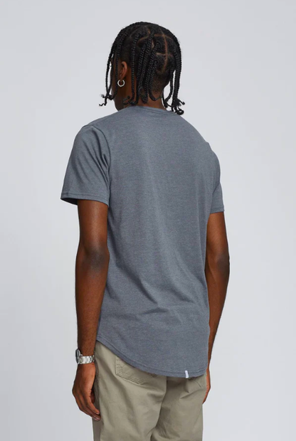 T-SHIRT KUWALLA T-SHIRT EAZY SCOOP GRIS PIERRE