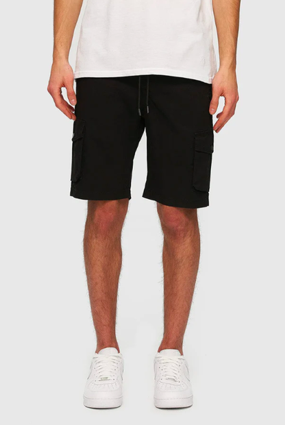 KUWALLA TEE TWILL CARGO SHORTS BLACK