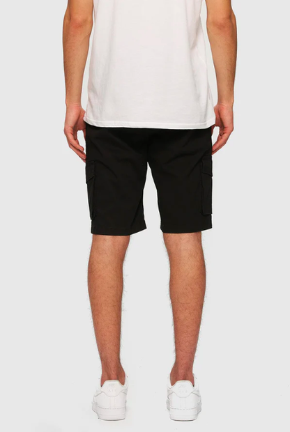 KUWALLA TEE TWILL CARGO SHORTS BLACK