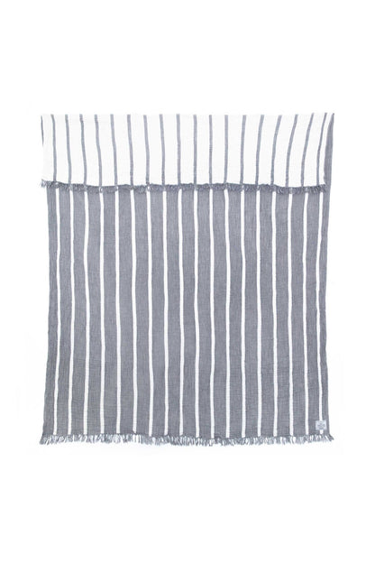 TOFINO TOWEL THE AHOY BLANKET/THRW STONE GREY