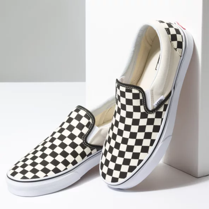 VANS CLASSIC SLIP-ON DAMIER NOIR ET BLANC