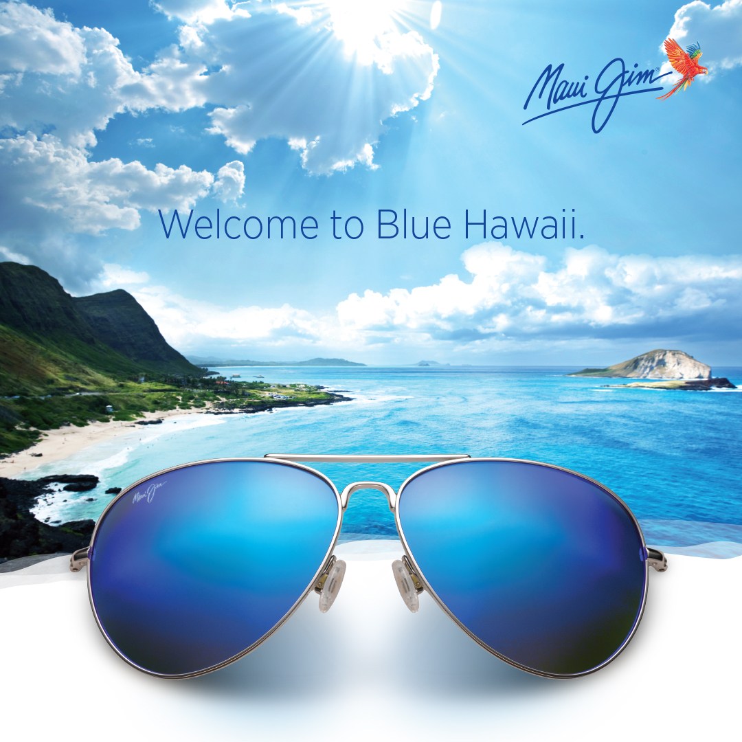 Maui jim cheap mavericks blue