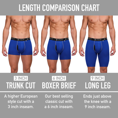 2UNDR 3 PACK SWING SHIFT SOLID NOIR/GRIS/MARINE